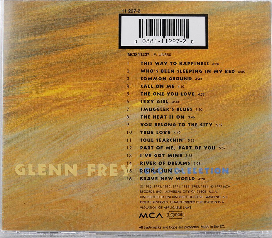CDs: CD Glenn Frey "Solo Collection", Nr. 997 – Neu und originalverpackt aus Kottwil von Crazyrolf 1