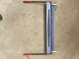 Abkanteinrichtung blau mit Griffen neuwertig AKE 630