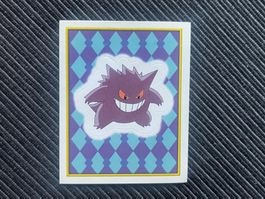 Pokemon Gengar non Holo Merlin Topps Sticker 2000