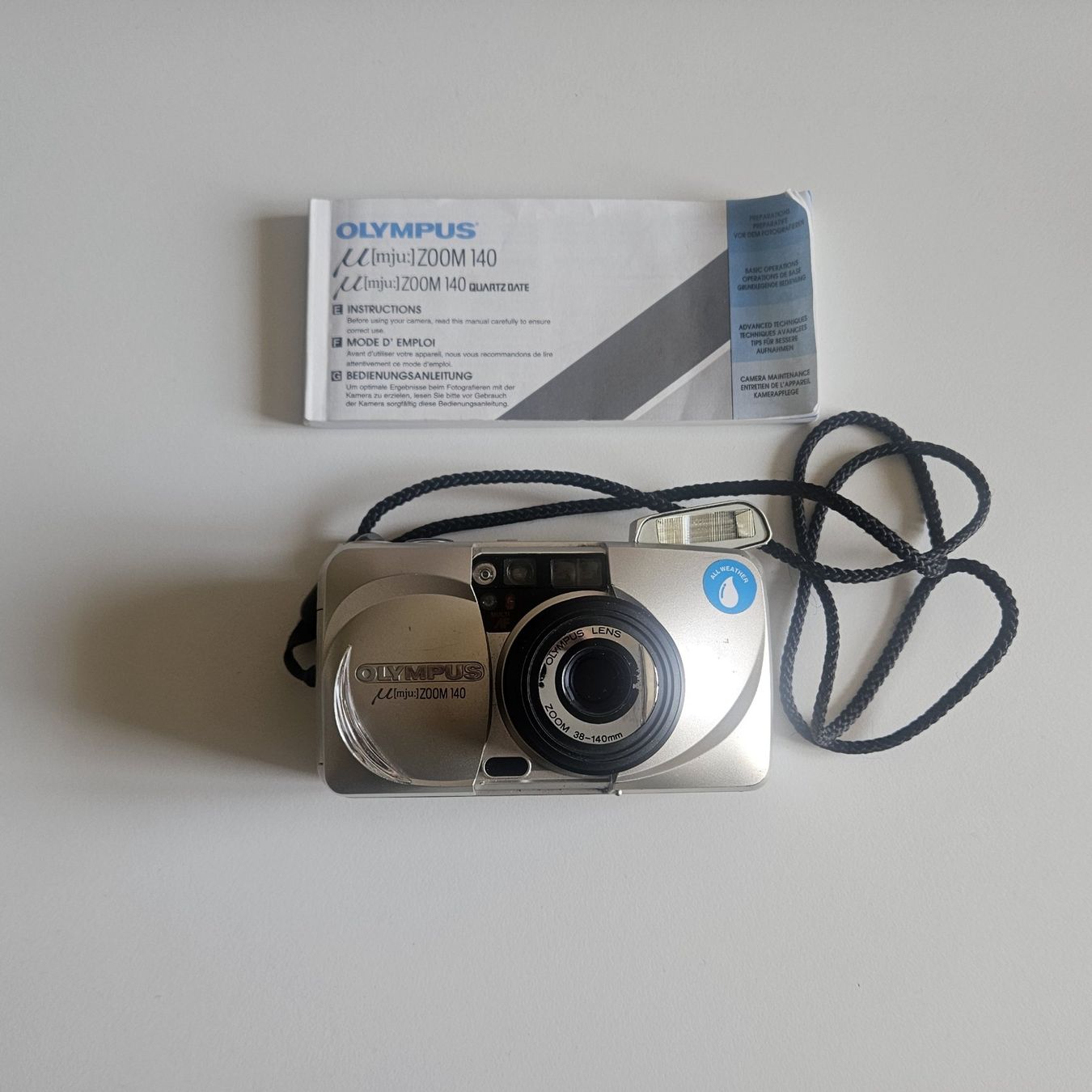 Olympus Fotocamera: Kamera Olympus mju ZOOM 140 – Usato da Bern venduto da Philipp8578