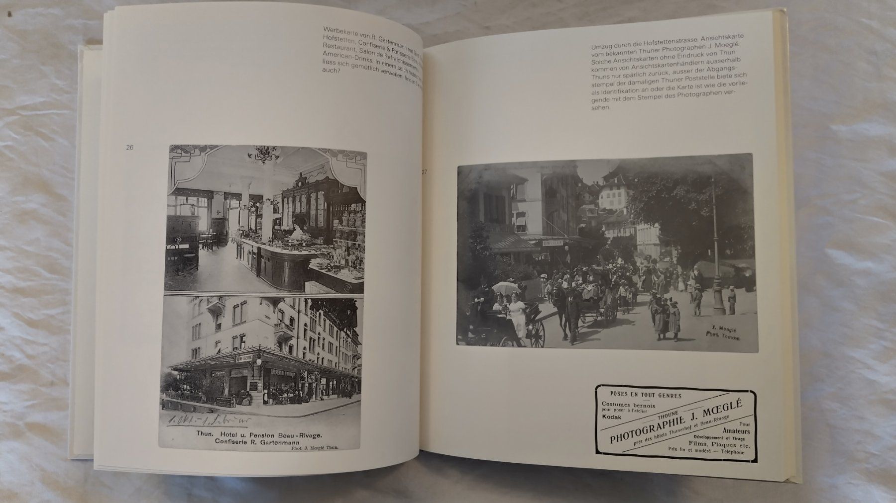 Libri: Gruss aus Thun - Ansichtskarten um die Jahrhundertwende Buch – Usato da Bellach venduto da JingleJerry 4