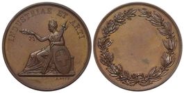 Preismedaille o. J. (1848), Bovy