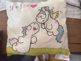 Nici Kinderkissen Einhorn, süsse Deko für's Kinderzimmer
