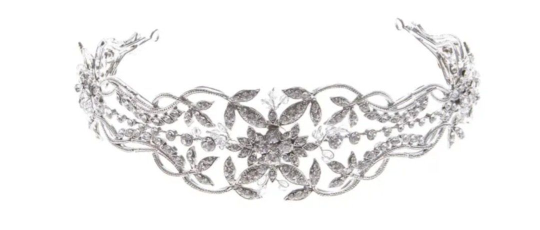 Accessori per capelli: Brauthaarreifen / krone – Nuovo e nell'imballaggio originale da Lohn-Ammannsegg venduto da GuessT