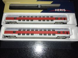 WLABm und WLBm der DB ex CNL , sehr seltene Wagen, neuwertig