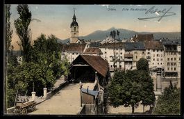AK Olten, Alte Aarebrücke