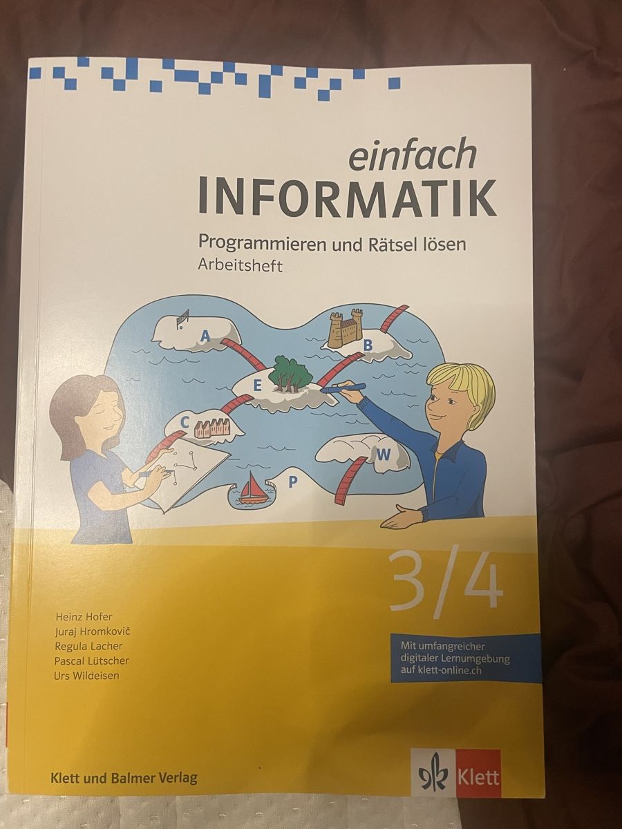Libri: Einfach Informatik 3/4 Programmieren und Rätsel lösen – Nuovo e nell'imballaggio originale da Männedorf venduto da iza04