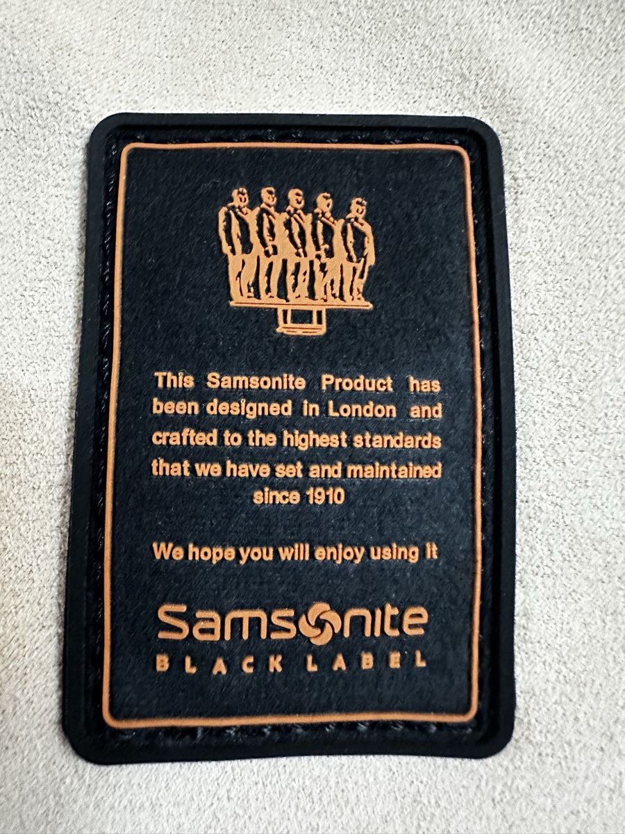 Samsonite Reisekoffer: Samsonite Black Label Trolley Koffer schwarz – Gebraucht aus Pully von farzin 5