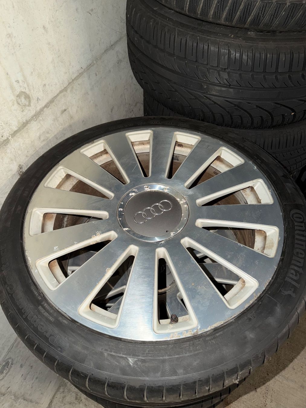 Audi Pneumatici & Ruote complete: Audi Original 18 Zoll Räder – Usato da Kloten venduto da Rs2js