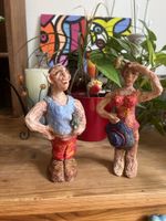 2 Figuren, Vintage Dekoration (
