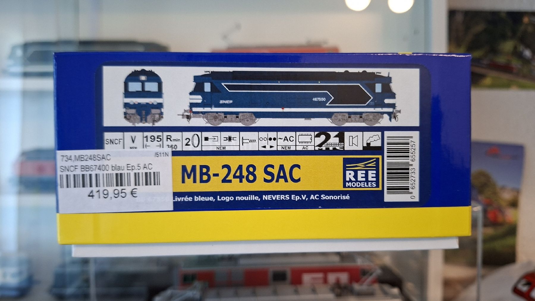 Trains électriques: REE Models H0 AC Sound SNCF BB67400 – Neuf (Voir description) à Ibach par Kingshooter 5