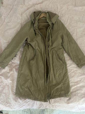 Manteau H&M kaki, taille M – comme neuf!