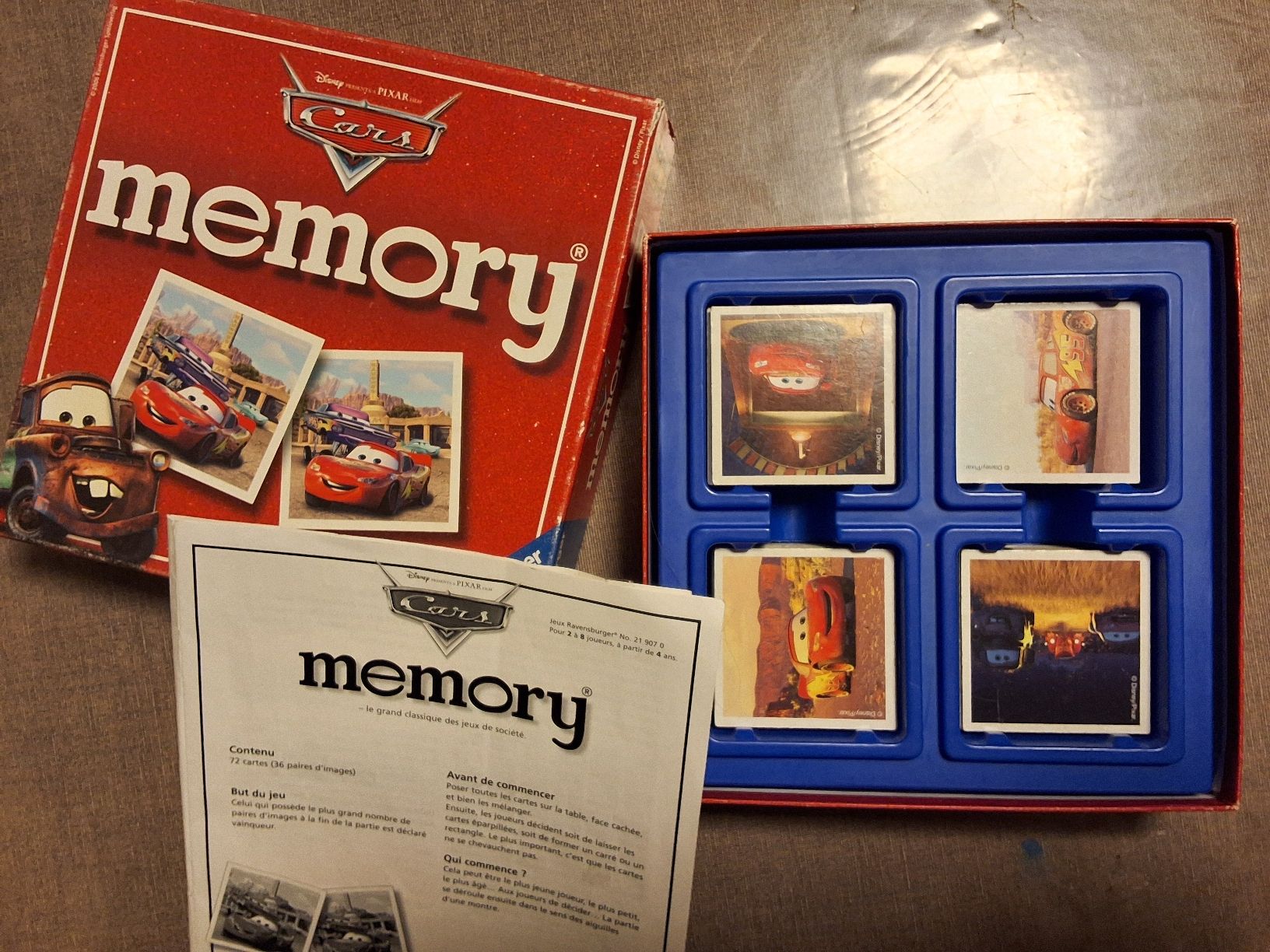 Ravensburger Giochi: memory cars – Usato da Montmollin venduto da islachat 1