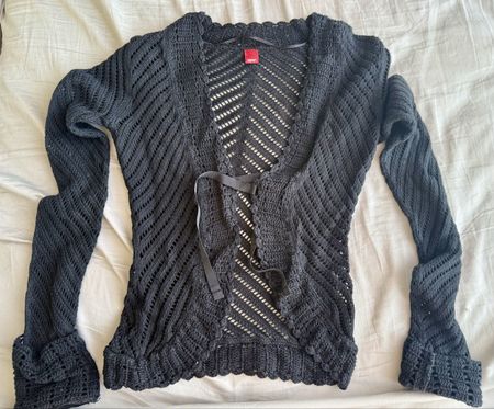 Schwarze Esprit Strickjacke XS/164