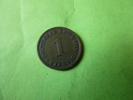 Dt. Reich 1911 A, 1 Pfennig