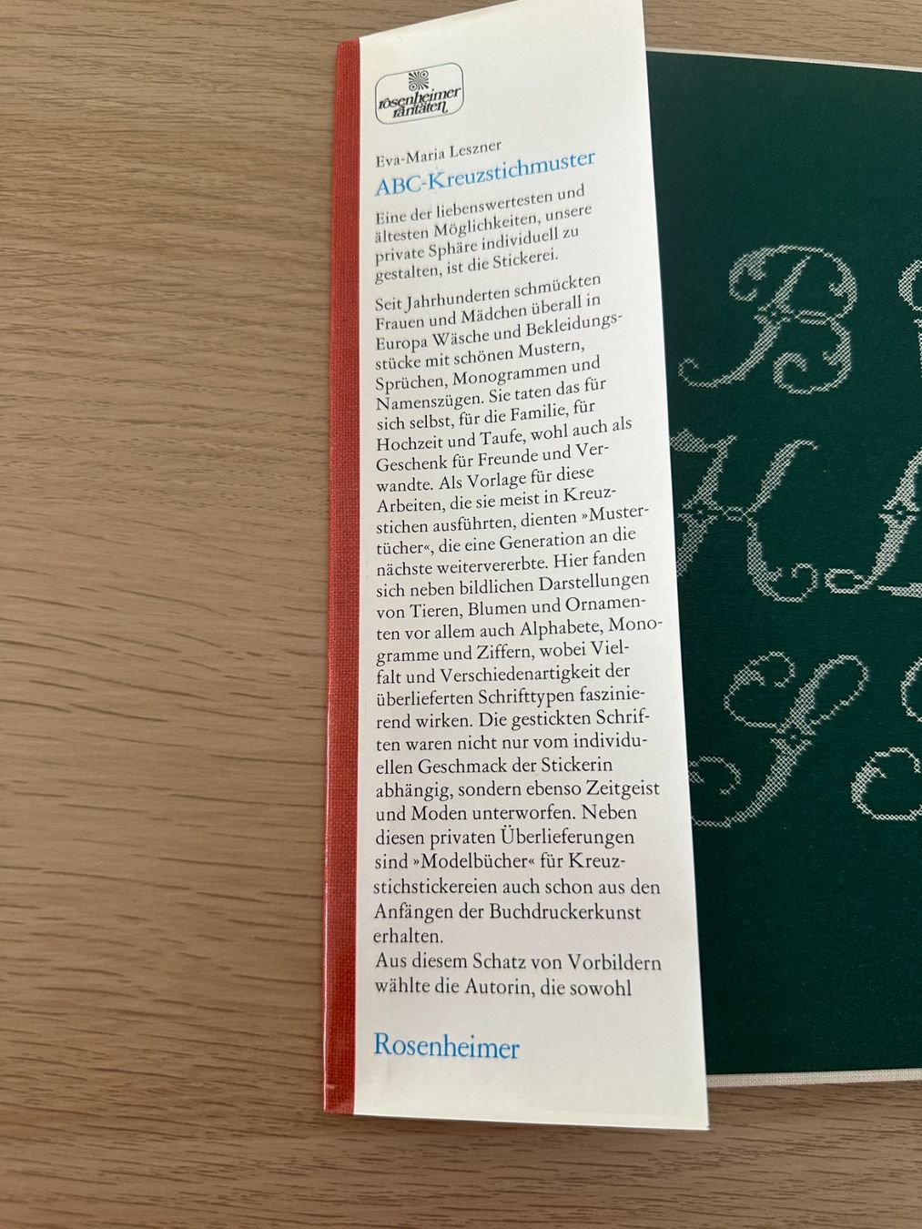 Bücher: Buch "A B C Kreuzstichmuster" – Gebraucht aus Urdorf von Erika666 1