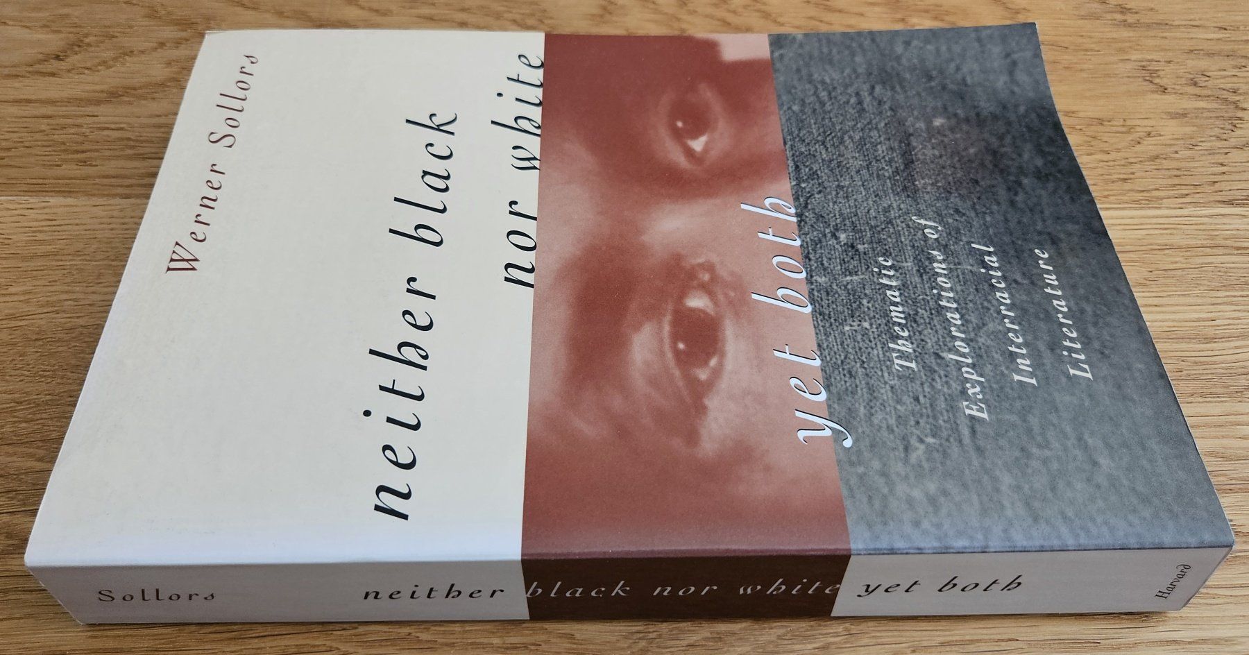 Bücher: Werner Sollers: Neither Black Nor White Yet Both – Gebraucht aus Schaffhausen von asyouwestley 1