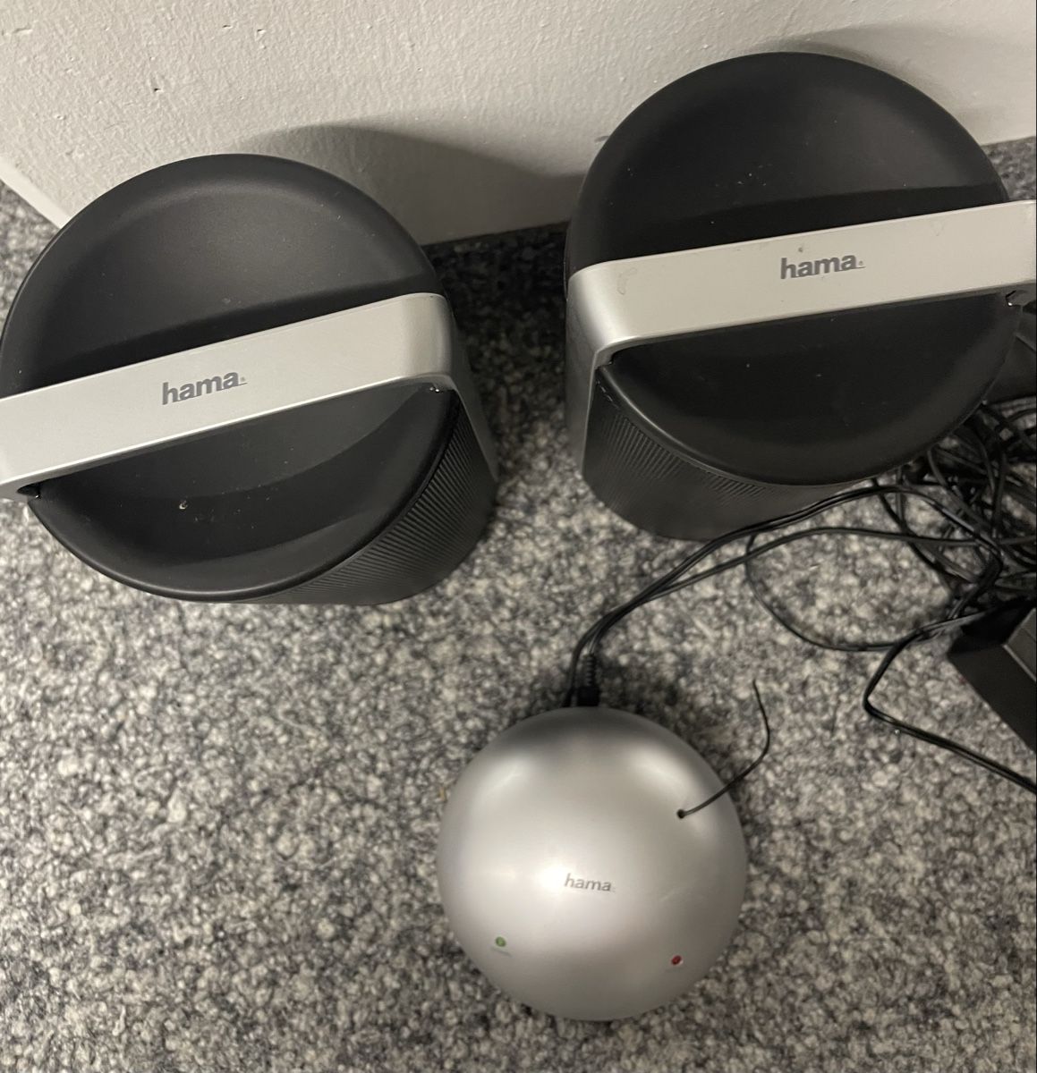 Lautsprecher: Hama Lautsprecher Set mit Basisstation gebraucht – Gebraucht aus Au ZH von Jaggy4 2