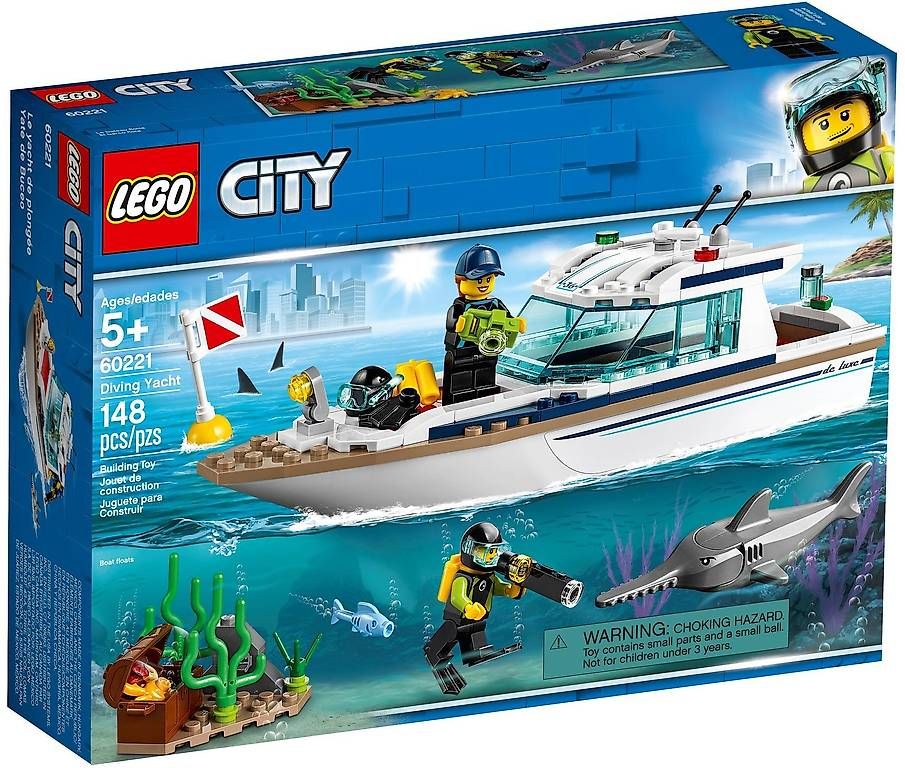 Jeux de construction: Lego 60221 Le yacht de plongée – D'occasion à Chavannes-de-Bogis par sbioley 1