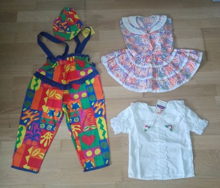 Mädchen-Kleiderpaket, Sommer, Gr. 92 + 98