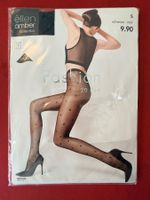 ELLEN AMBER, Strumpfhose Fashion, Grösse S, Schwarz/Anker