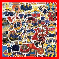 Stickerbomb Feuerwehrmann Sam DVD Film 50 tlg Stickerset