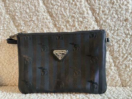 Schickes Necessaire von Maison Mollerus, Schwarz, Neuwertig