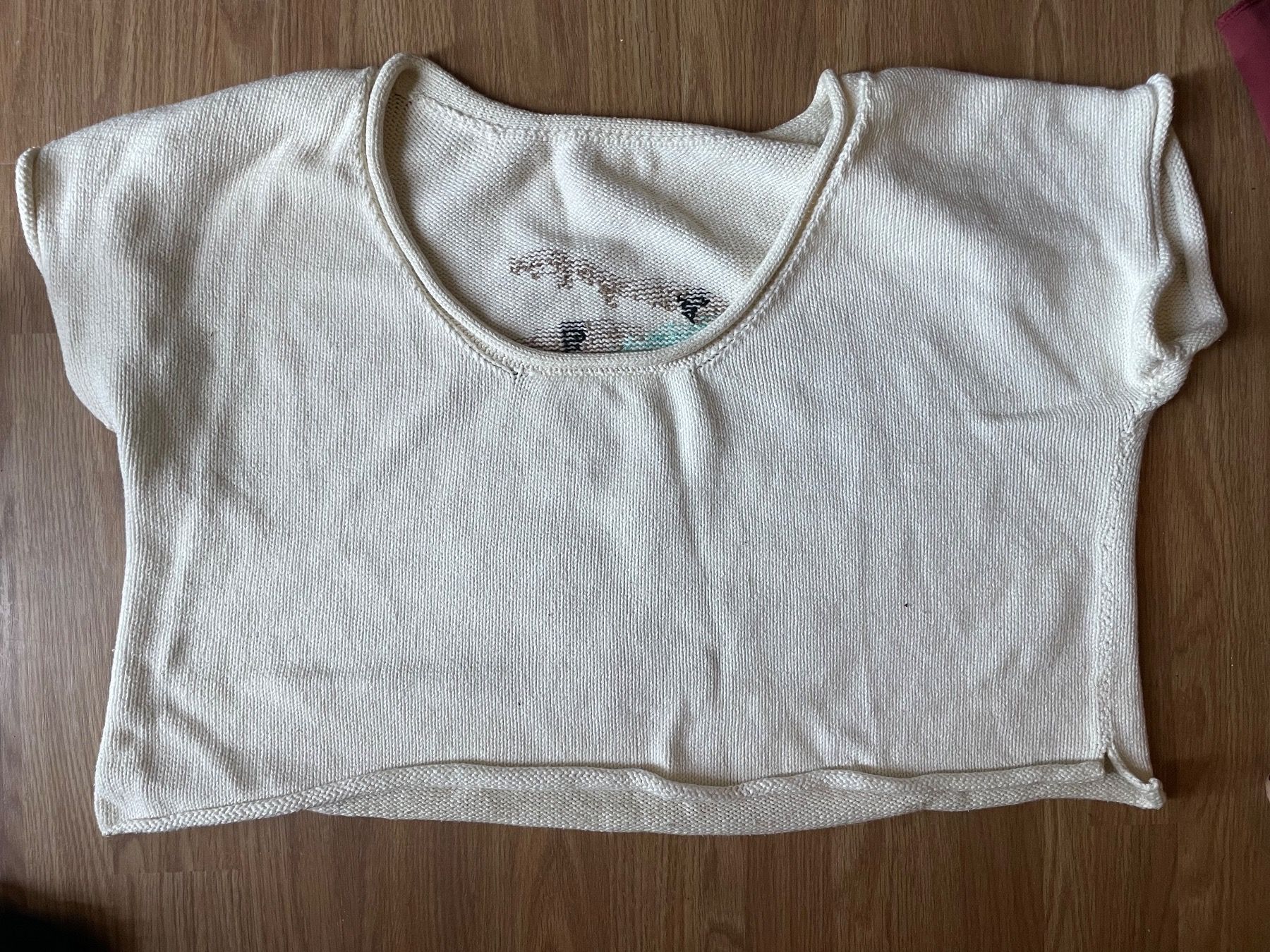 Top: Warmi knit 100 coton bio Shirt – Usato da Glion venduto da carolineMV 1