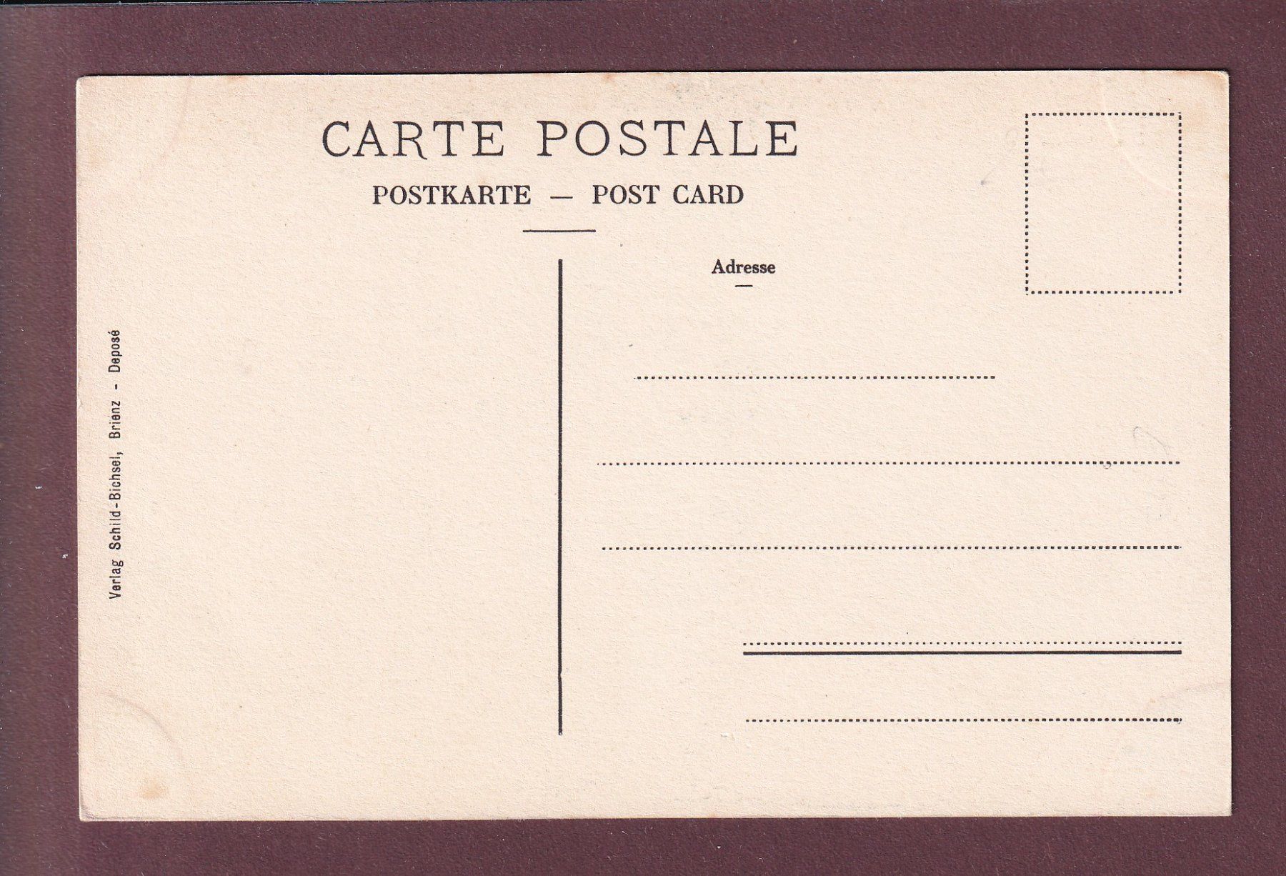 Cartoline postali: GRINDELWALD - Lütschinenschlucht - Leute – Usato da Pully venduto da nicecards 1