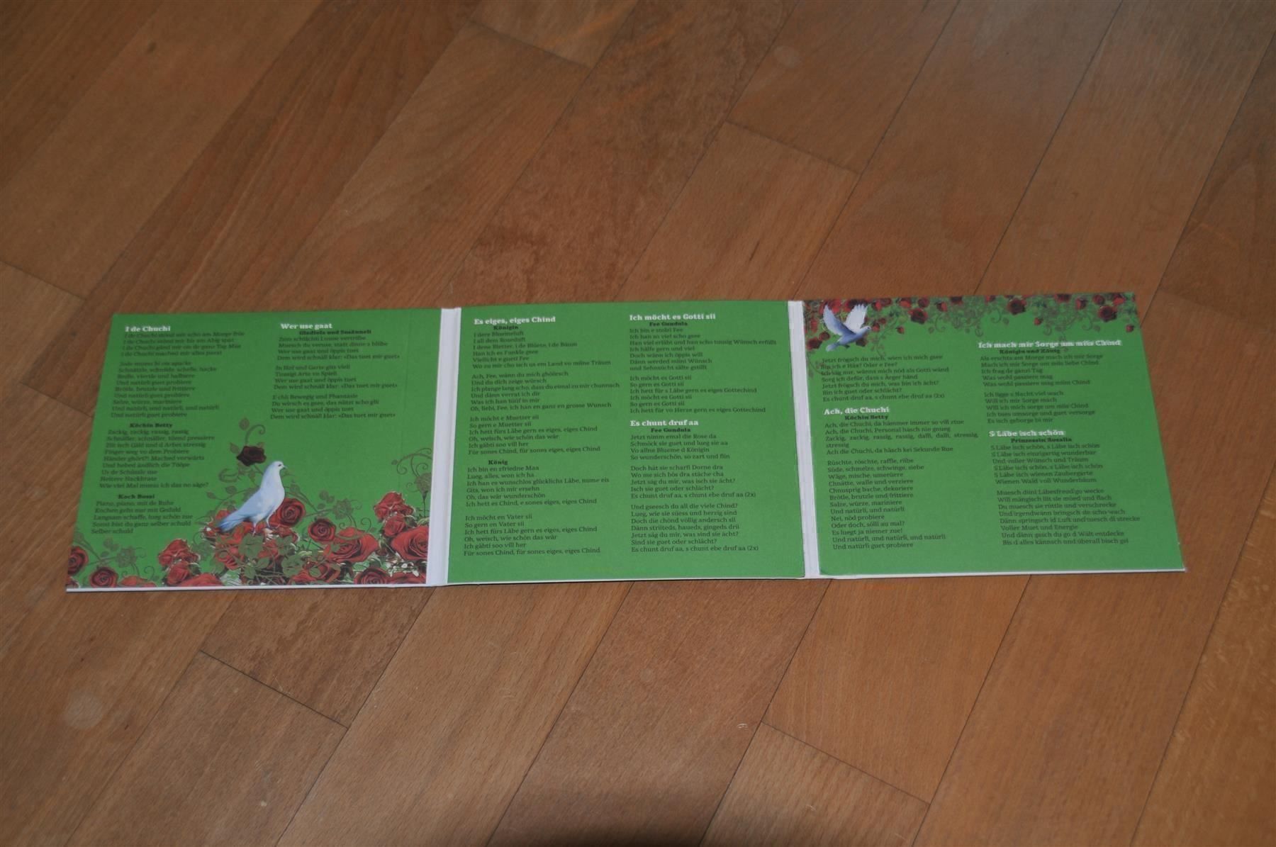 CD: Andrew Bond Dornrösli Märlimusical 2 CD – Nuovo e nell'imballaggio originale da Winterthur venduto da Schwestere 1