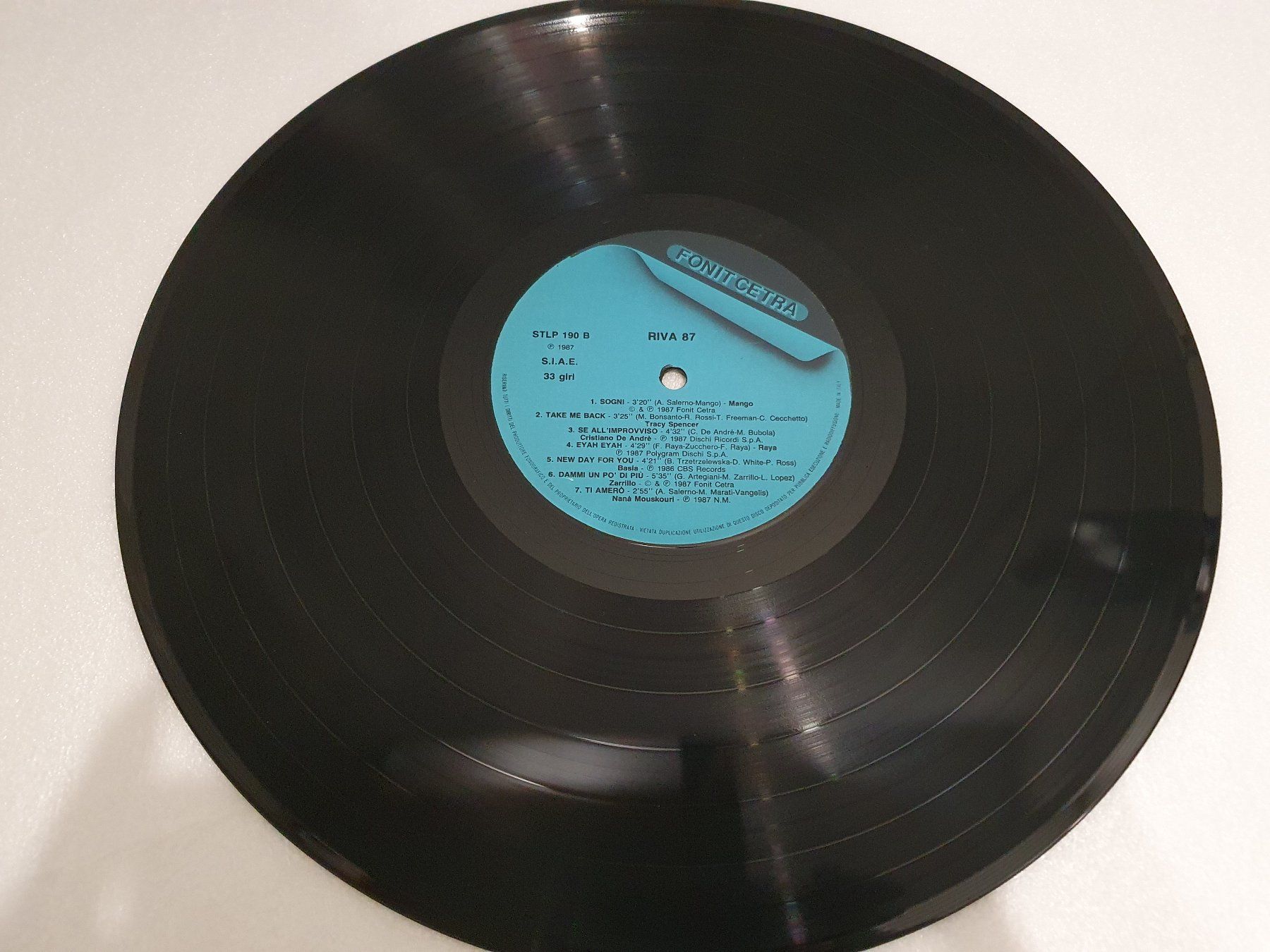 Schallplatten: Riva '87 – Gebraucht aus Uster von Vinyl-Leidenschaft 4