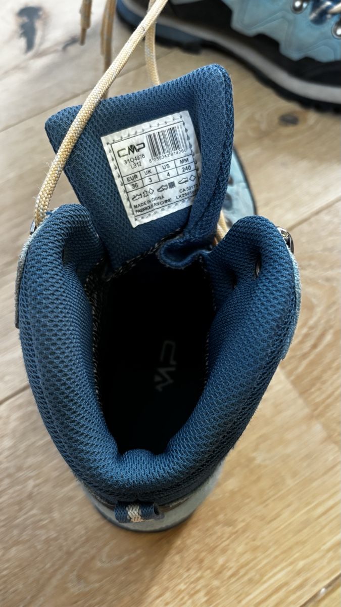 CMP Chaussures garçon: Chaussures de randonnée CMP bleu taille 38 usagé – D'occasion à Ursy par proma1206 1