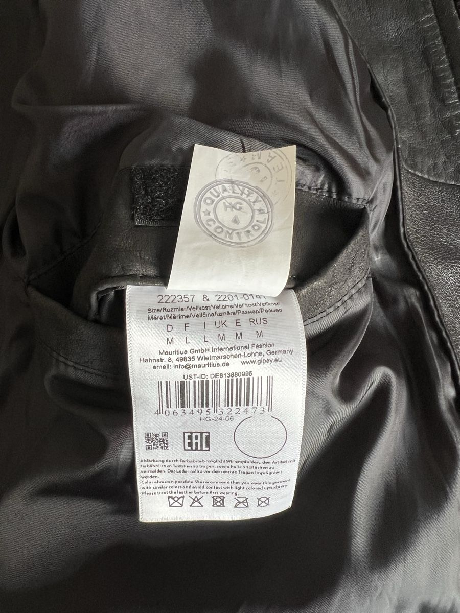 Giacche: Mauritius Lederjacke aus Schafsleder, wattiert – Nuovo (secondo la descrizione) da Kriens venduto da ev77 4