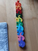 Putzle Holz Elefäntli 1-10