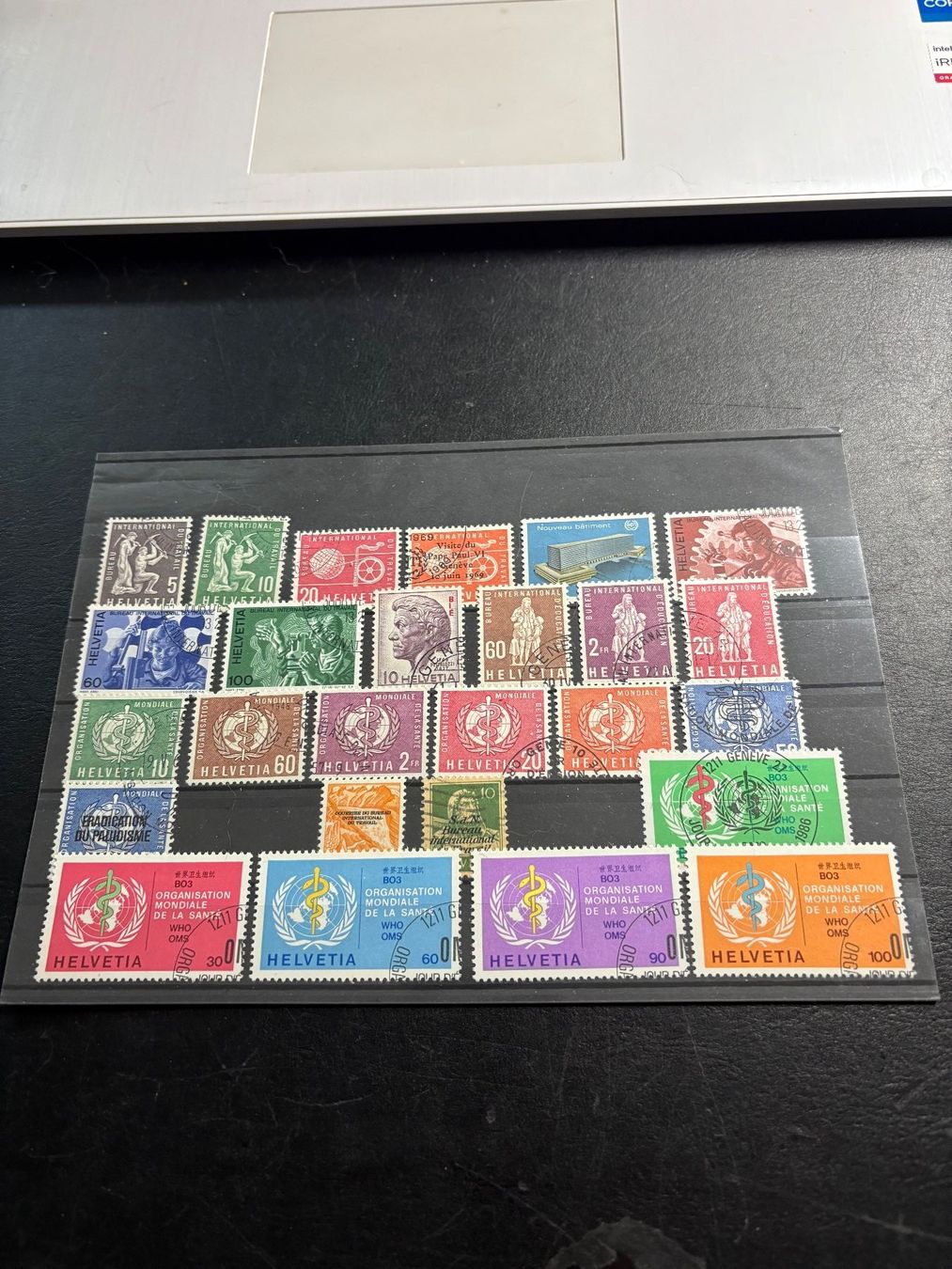 Alle Briefmarken: Dienstmarken – Gebraucht aus Herzogenbuchsee von Hebu6 2