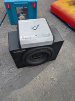 Subwoofer und Verstärker 