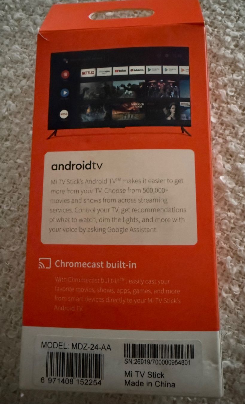 USB Sticks: Xiaomi TV box Mi TV Stick with Android and HDR support – D'occasion à Beromünster par Barbraa 3