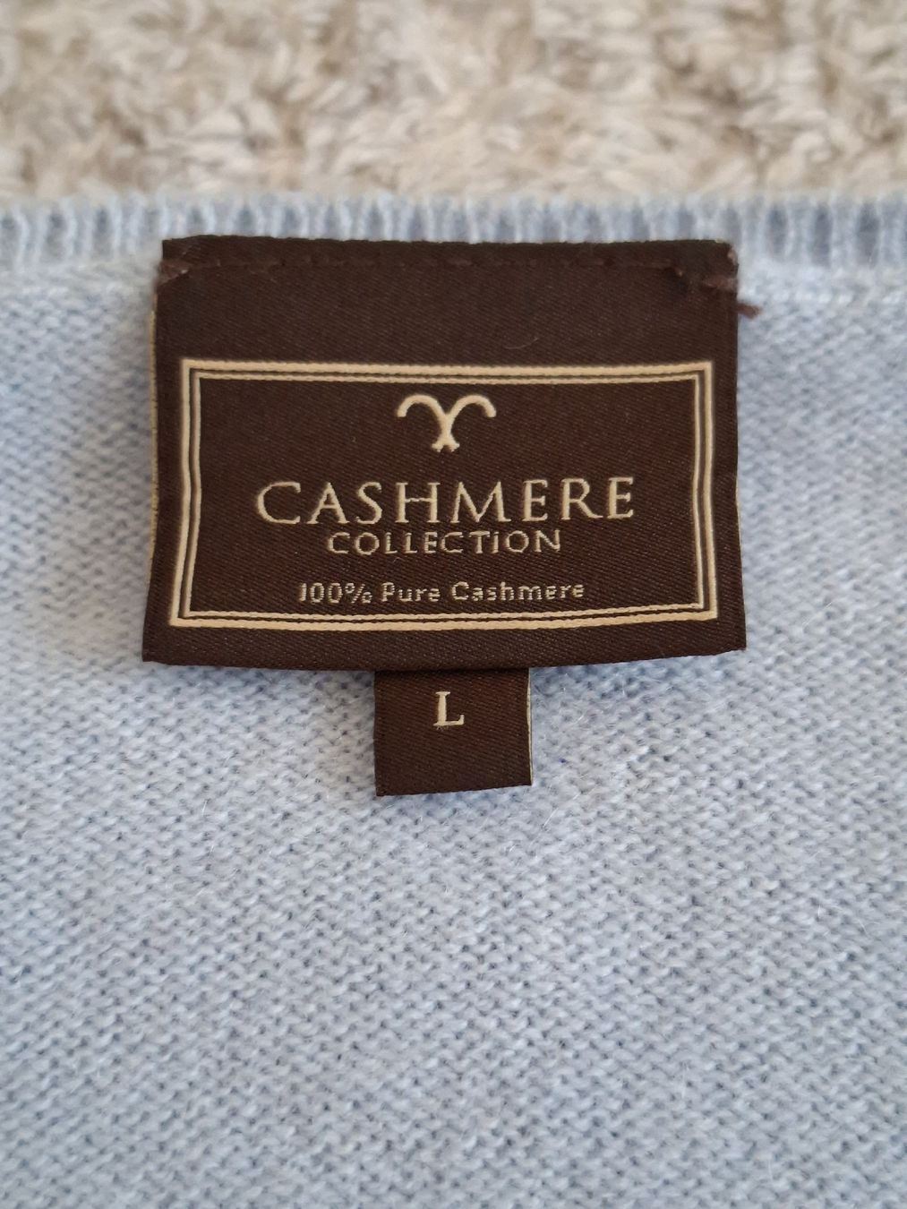Maglioni & Felpe: Pull homme Cashmere Collection bleu clair, taille L,  – Usato da Renens VD venduto da ser_j2fn 1