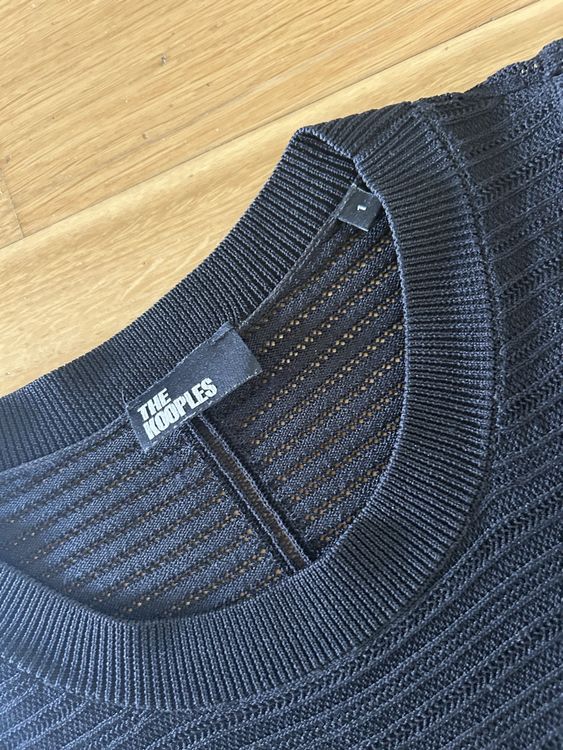 The Kooples Black Knitted Sweater Size S 2