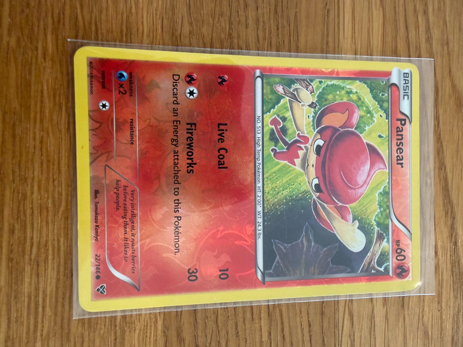 Pokémon Cartes à collectionner: Pansear 22/146 – D'occasion à Amriswil par sim_nlb6