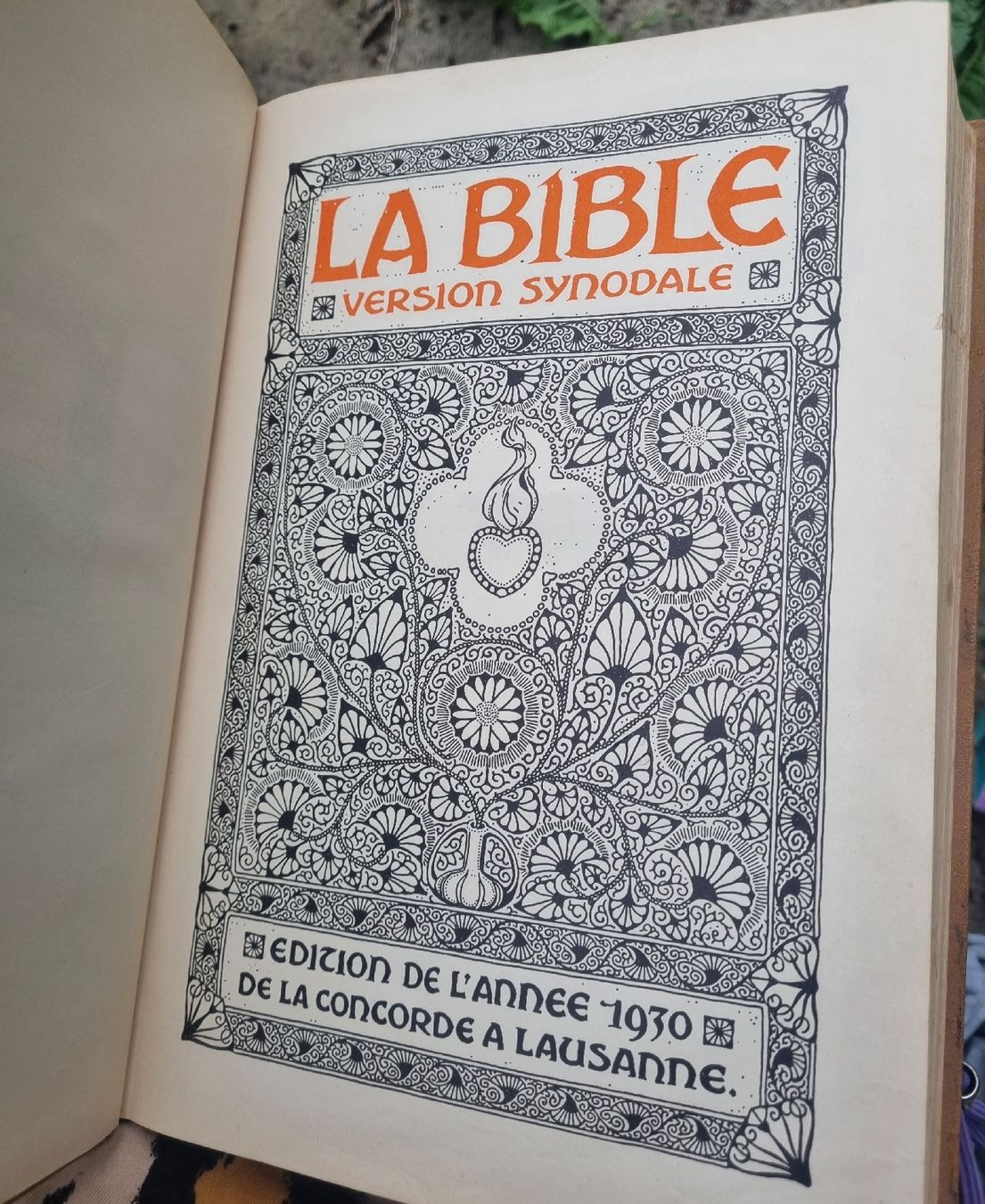 Bücher: LA BIBLE SYNODALE ÉdITION 1930 Lausanne – Gebraucht aus Fribourg von sal_5ln6 6