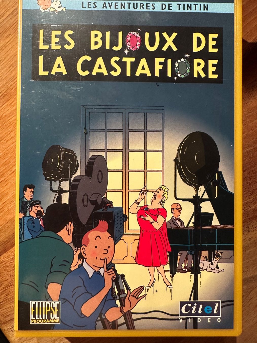 Tutti i VHS: TINTIN LES BIJOUX DE LA CASTAFIORE – Usato da Champéry venduto da Madodusud358