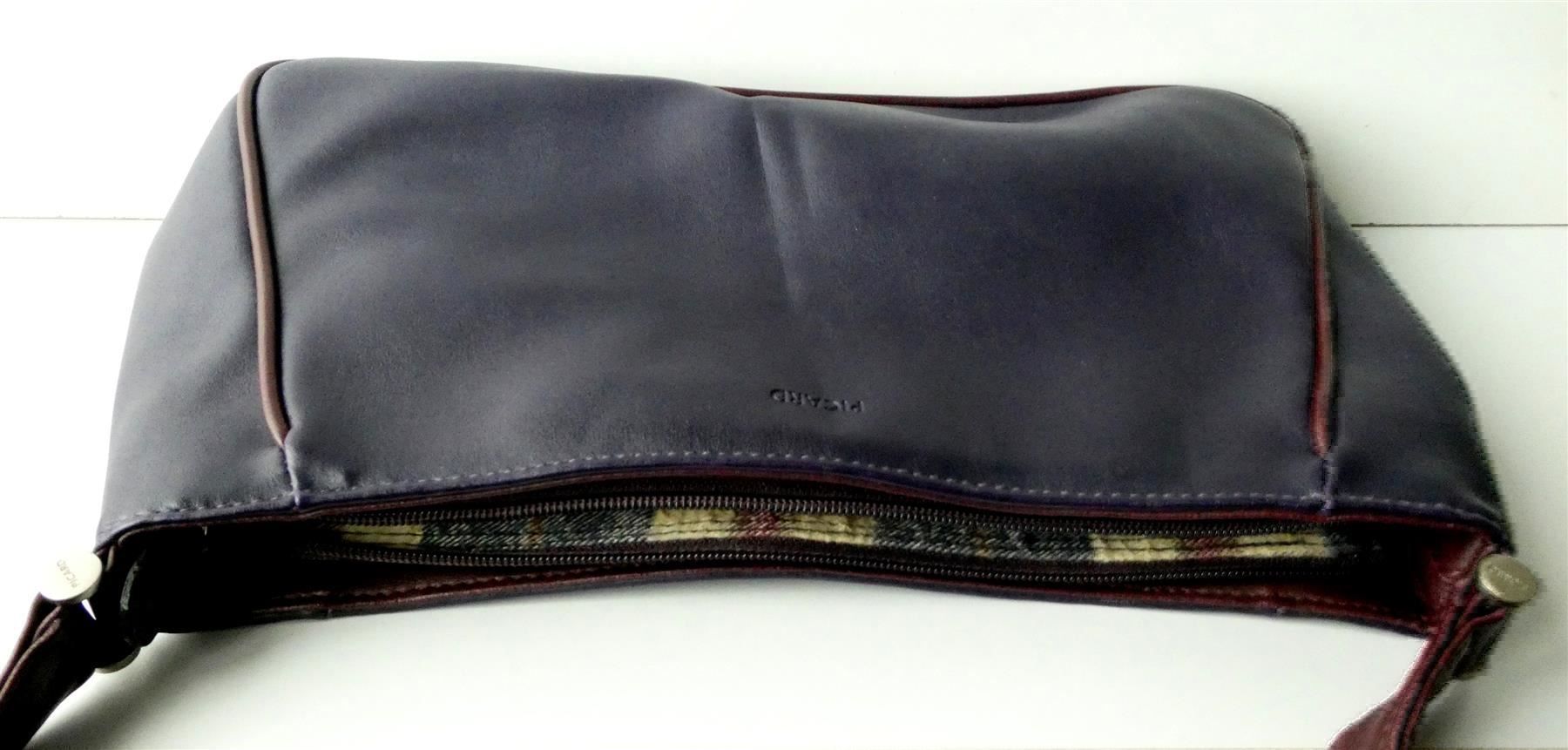 Picard Borse da donna: Picard Handtasche Violett Ledertasche Leder – Usato da Frauenfeld venduto da ZAZ12 8