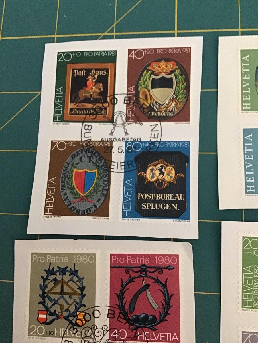 Alle Briefmarken: Briefmarken – Gebraucht aus Bettwiesen von Jumpingfox 3