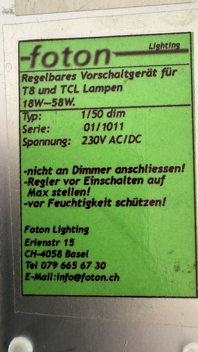 Lampade: Video Studio FL Dauerlicht – Usato da Basel venduto da pq355 2