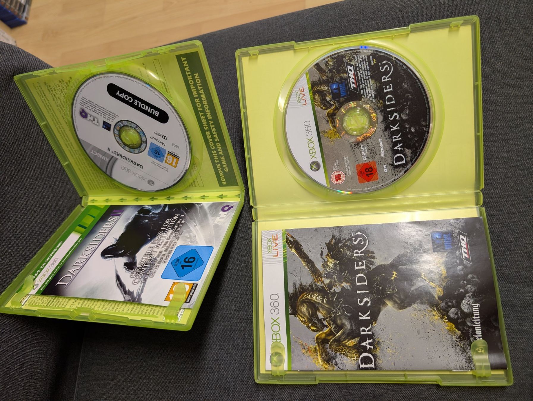 Giochi: Darksiders 1 + 2 Microsoft Xbox 360 – Usato da Giubiasco venduto da Ticinerd 2