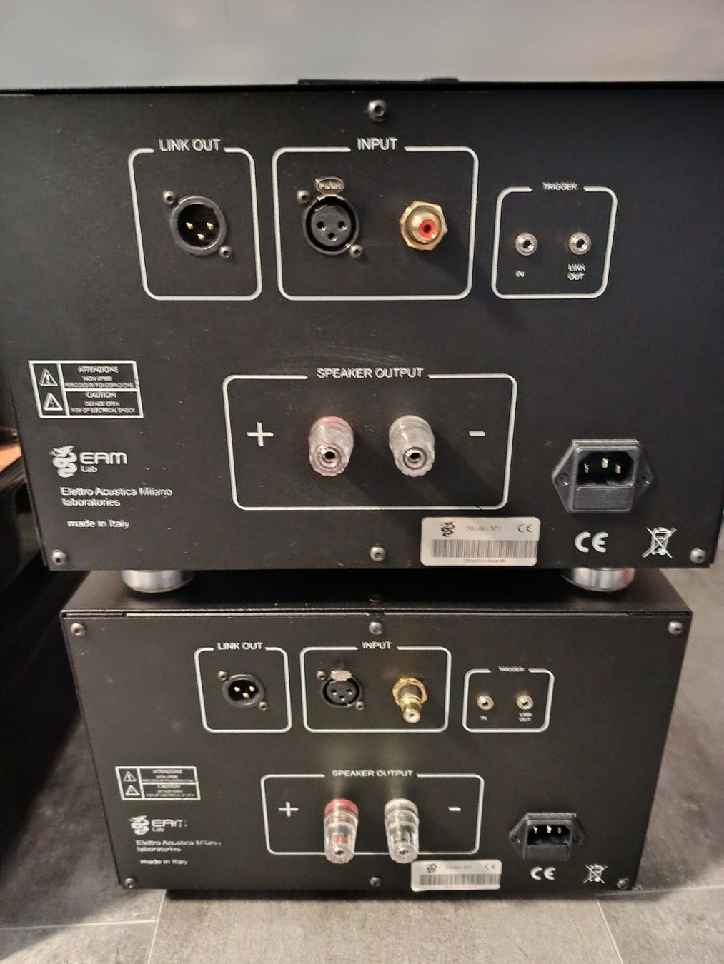 Amplificatori: EAM Lab Studio 301 Monoblöcke – Usato da Münchenstein venduto da Elevate 5