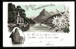 Litho Vierwaldstätter-See, Schiller-Ste