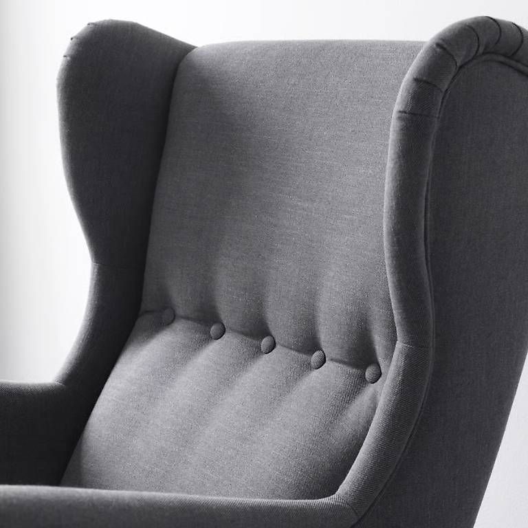 Sessel: Ikea Strandmon Ohrensessel Anthrazit Grau – Gebraucht aus Kloten von boj_lnx2 3