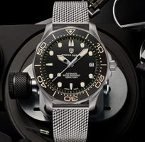 Montre automatique Pagani Design, bracelet acier